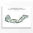 Sidewinder Course at Gold Canyon Golf Resort, Arizona - Printed Golf Courses