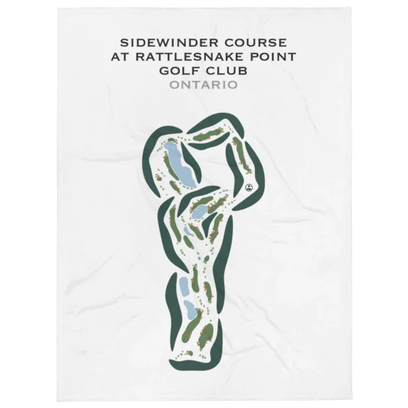 Sidewinder Course at Rattlesnake Point Golf Club, Ontario, Canada - Printed Golf Courses