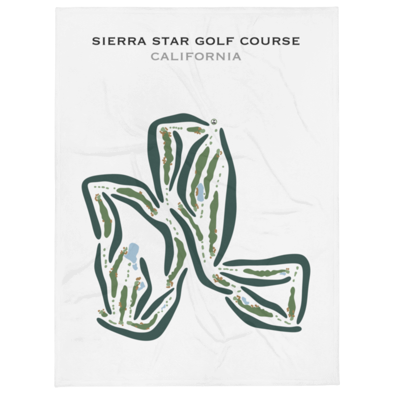 Sierra Star Golf Course, California - Printed Golf Courses