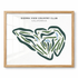 Sierra View Country Club, California - Printed Golf Courses