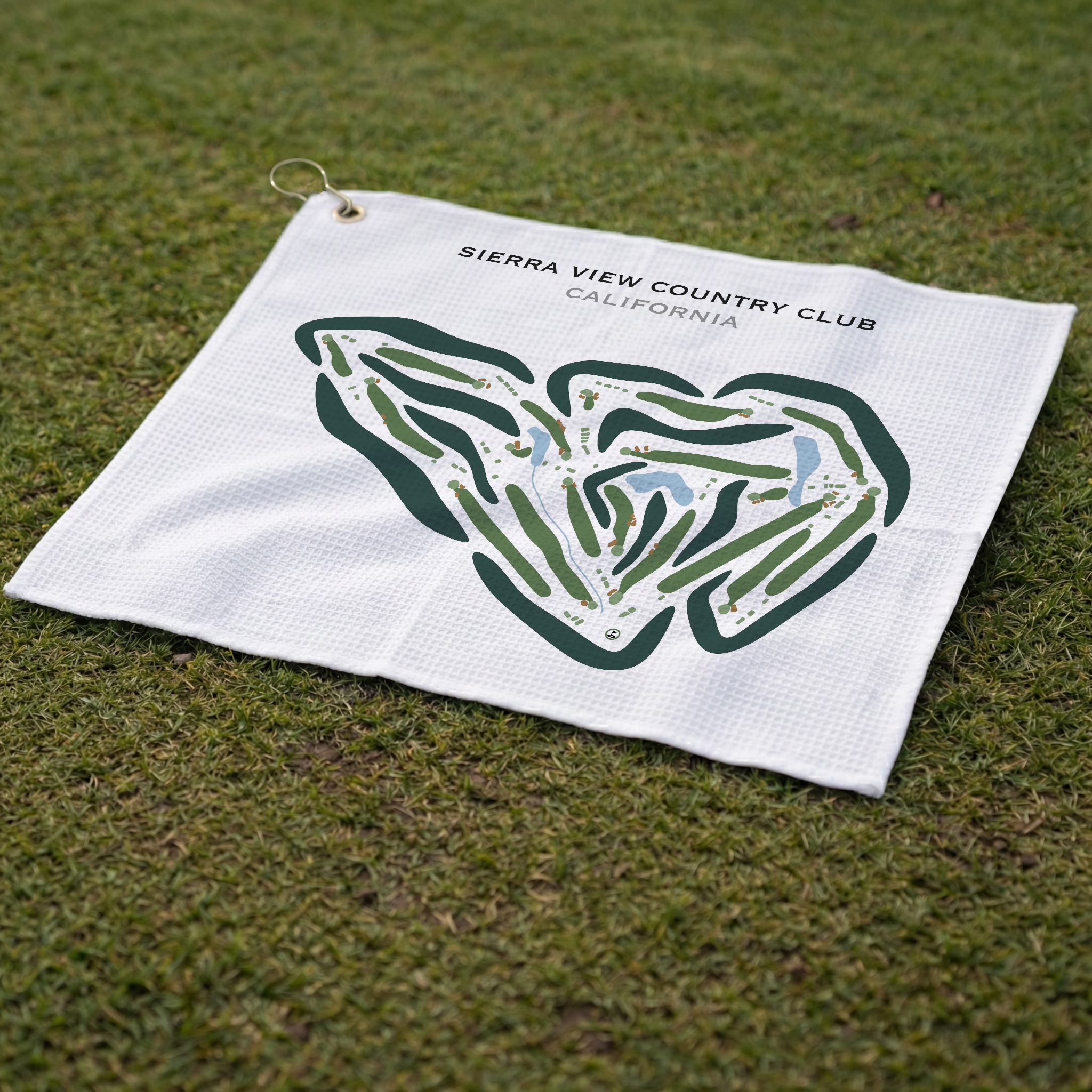Sierra View Country Club, California - Printed Golf Courses