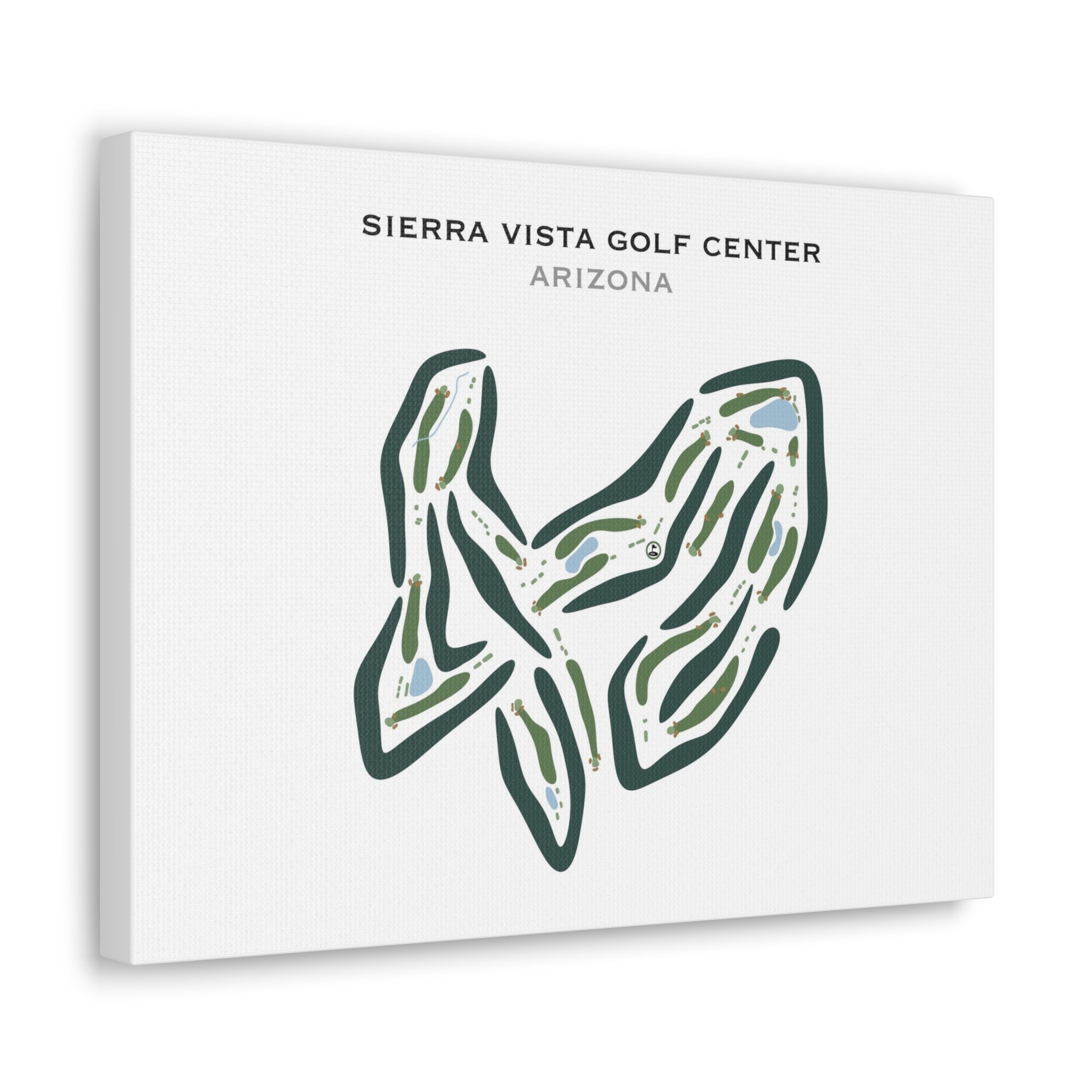 Sierra Vista Golf Center, Arizona - Printed Golf Courses