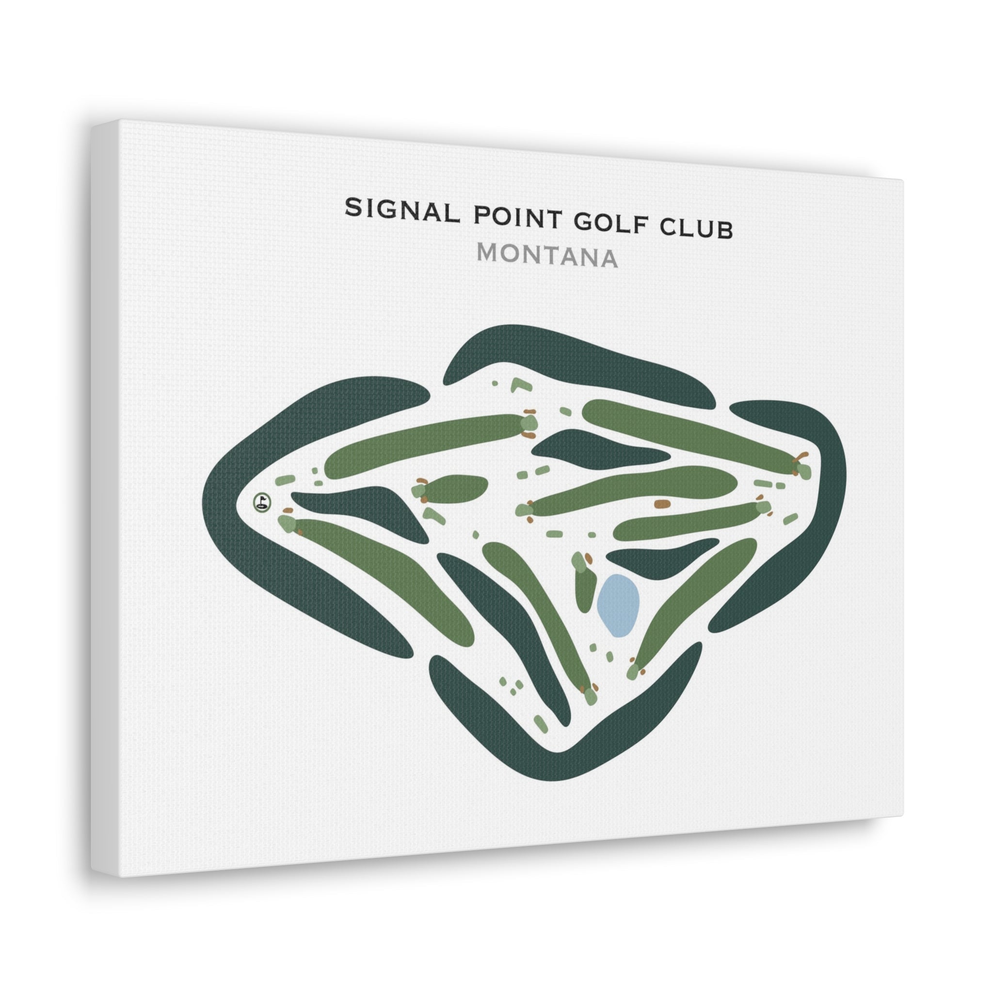 Signal Point Golf Club, Montana - Printed Golf Courses