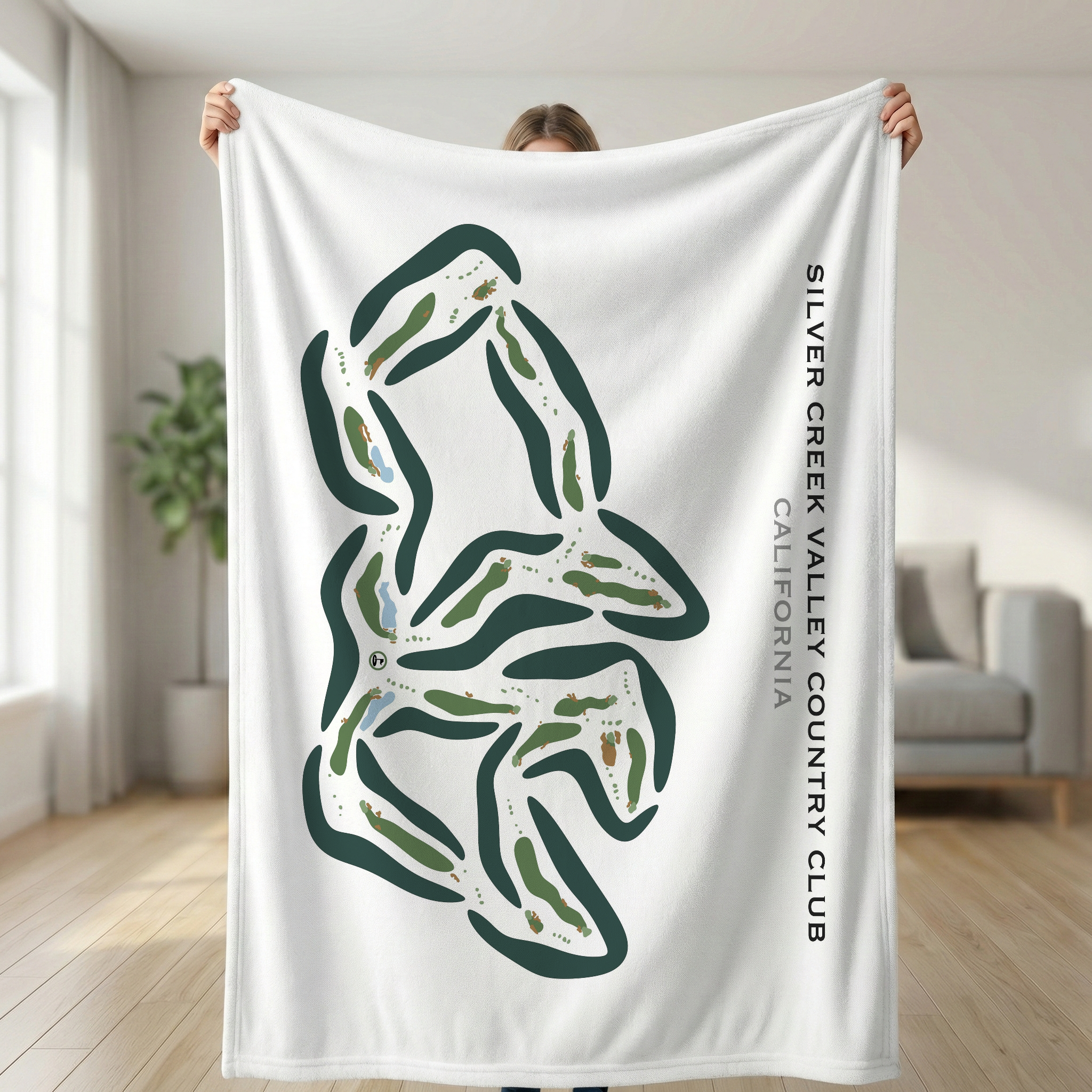 Silver Creek Valley Country Club, California - Printed Golf Courses