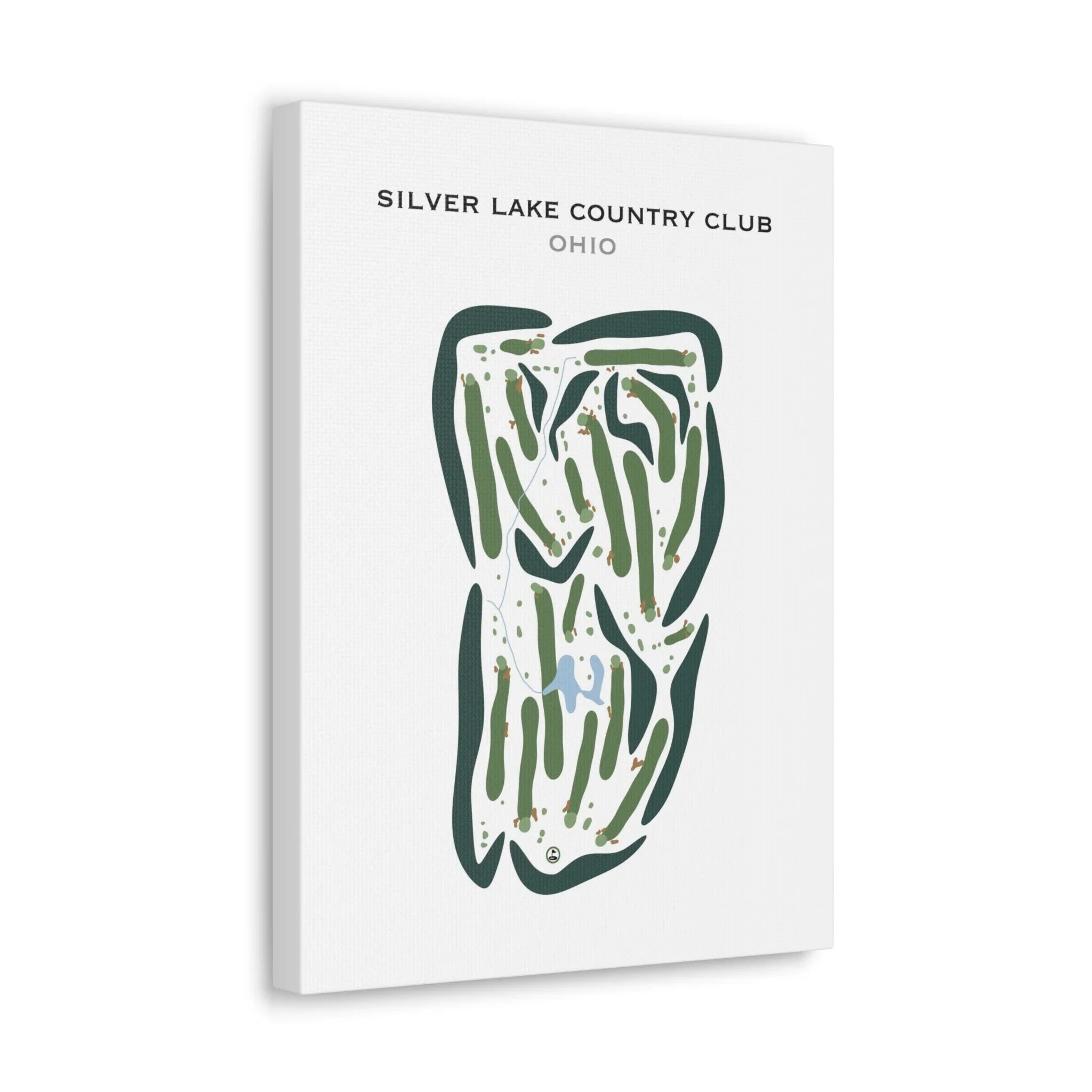 Silver Lake Country Club, Ohio - Printed Golf Courses