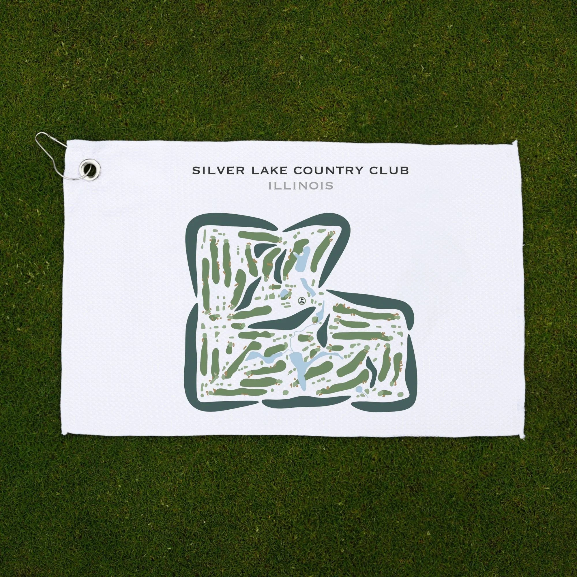 Silver Lake Country Club, Illinois - Printed Golf Courses