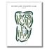 Silver Lake Country Club, Ohio - Printed Golf Courses