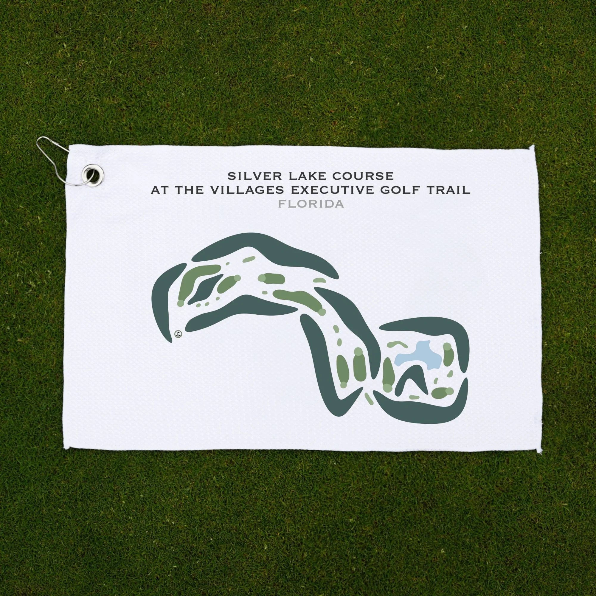 Silver Lake Course at The Villages Executive Golf Trail, Florida - Printed Golf Courses