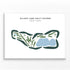 Silver Lake Golf Course, New York - Printed Golf Courses