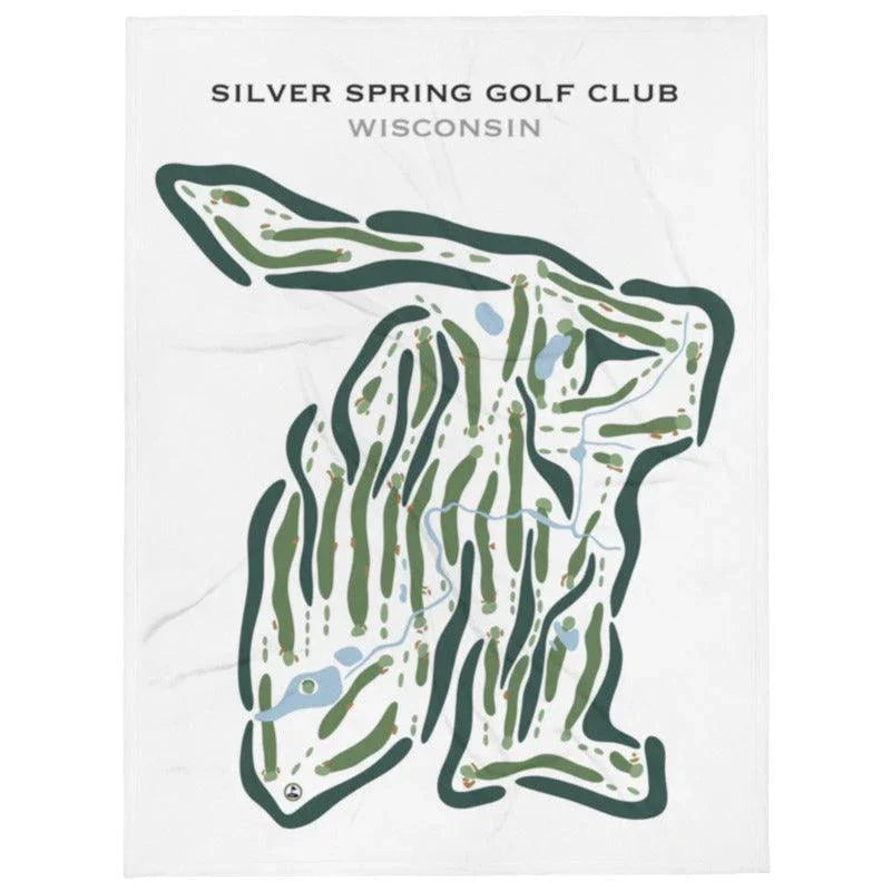 Silver Spring Golf Club, Wisconsin - Printed Golf Courses