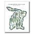 Silver Spring Golf Club, Wisconsin - Printed Golf Courses
