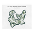 Silver Wings Golf Course, Alabama - Printed Golf Courses