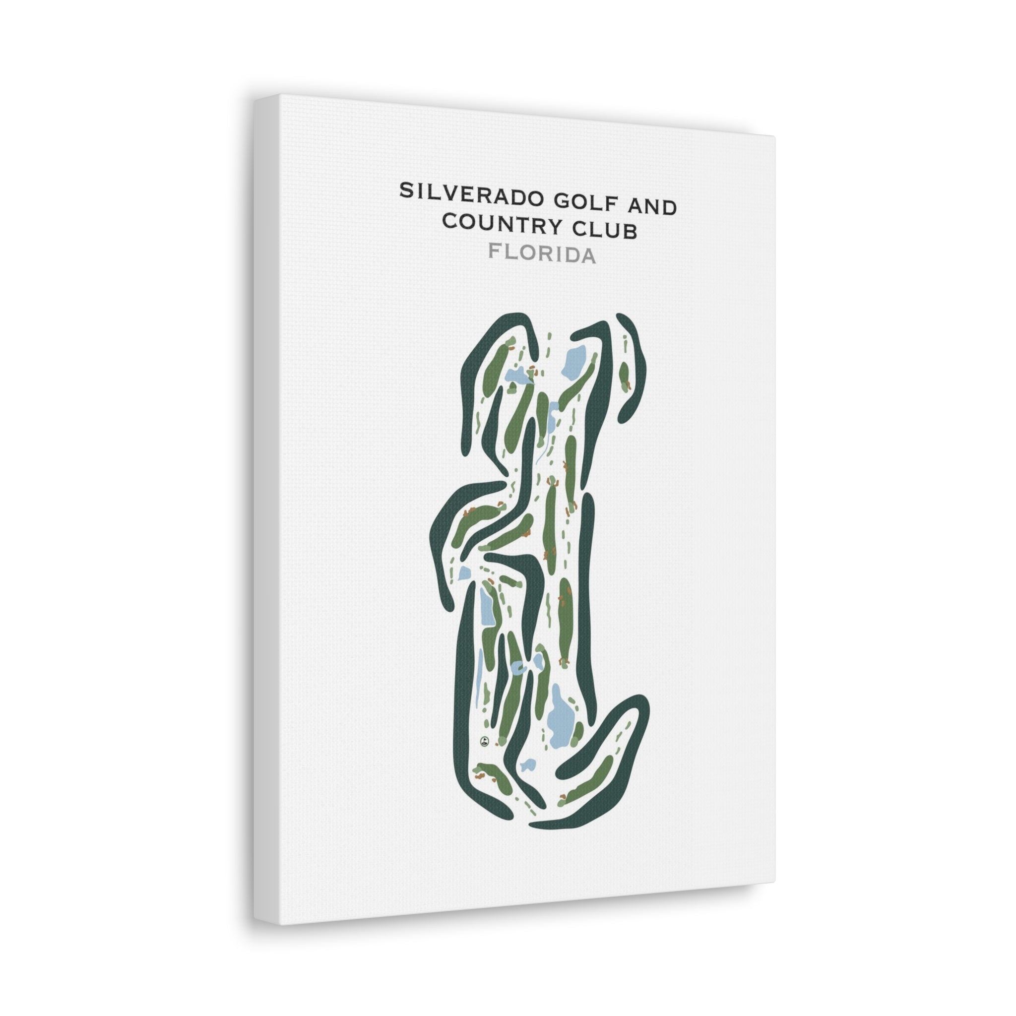 Silverado Golf & Country Club, Florida - Printed Golf Courses