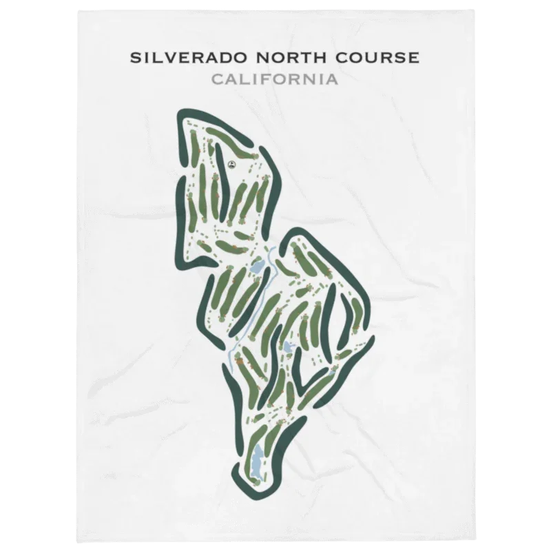 Silverado North Course, California - Printed Golf Courses