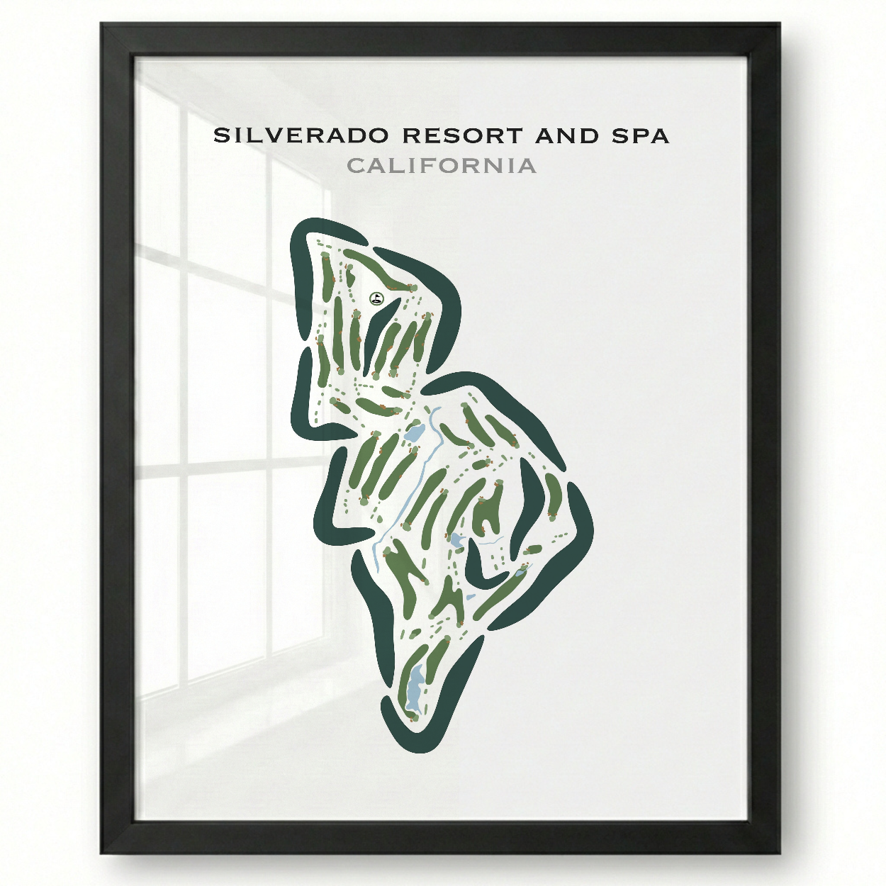 Silverado Resort and Spa, California - Printed Golf Courses