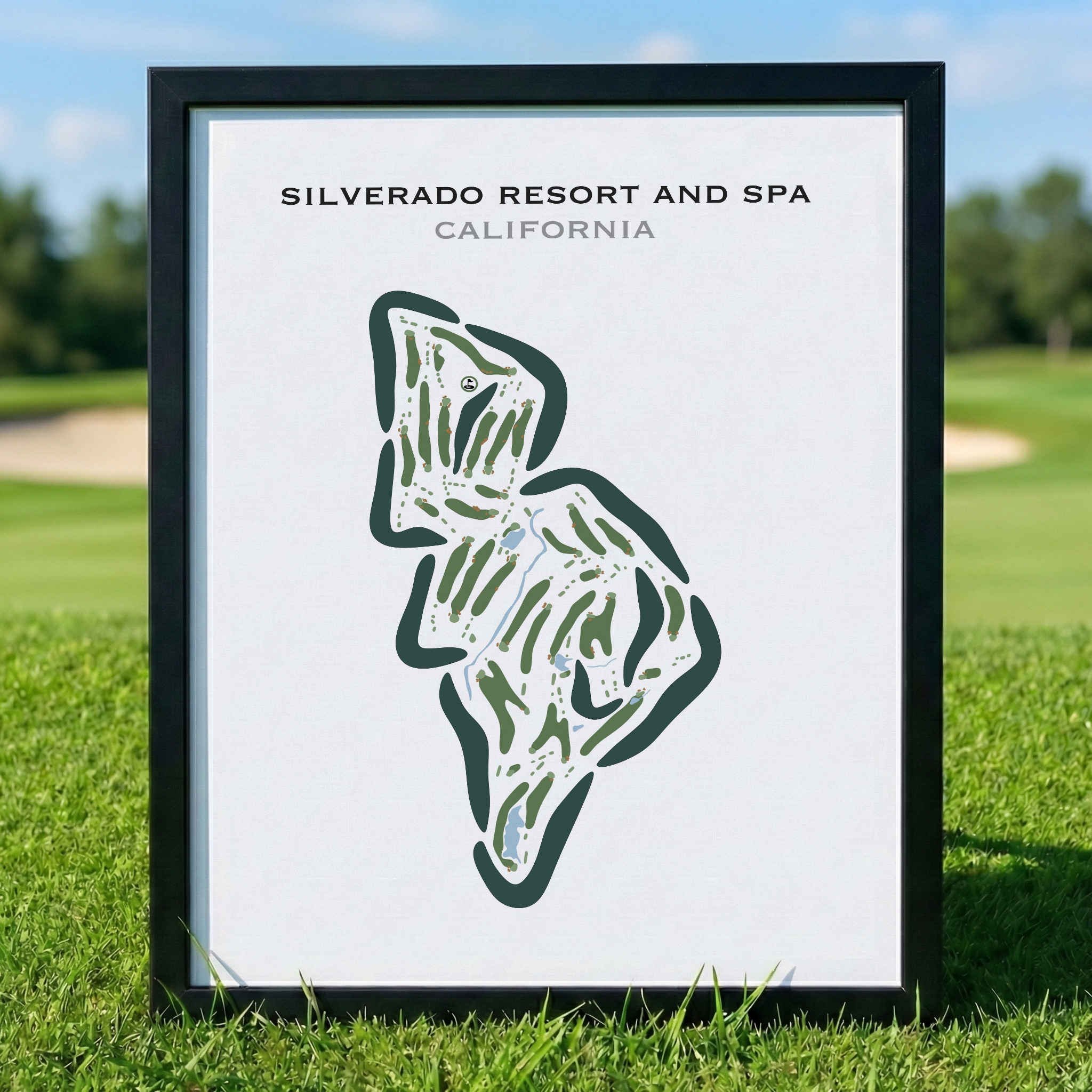SilverRock Resort, California - Printed Golf Courses