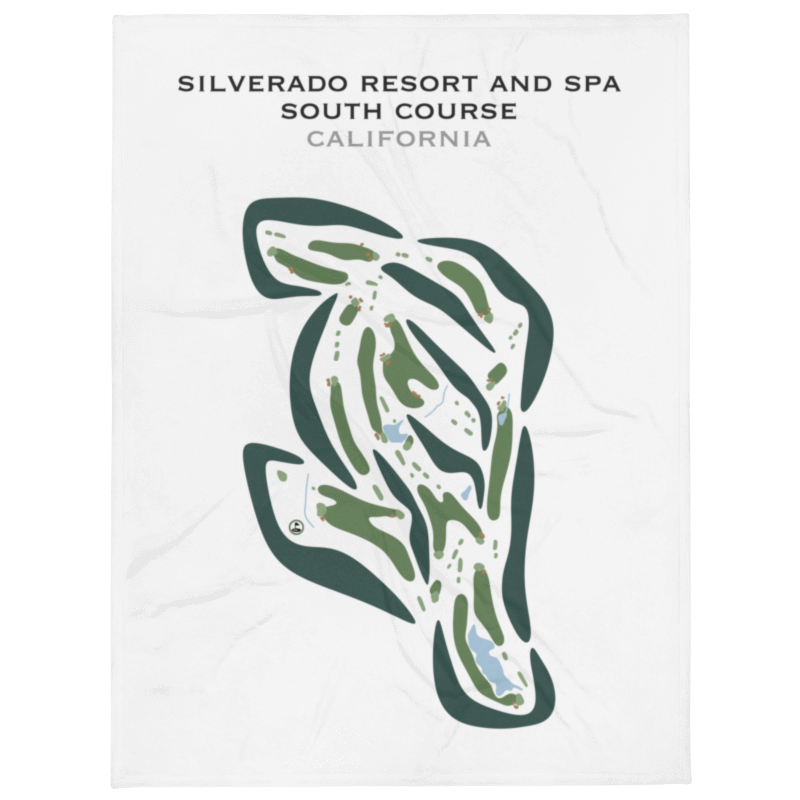 Silverado Resort & Spa - South Course, California - Printed Golf Courses