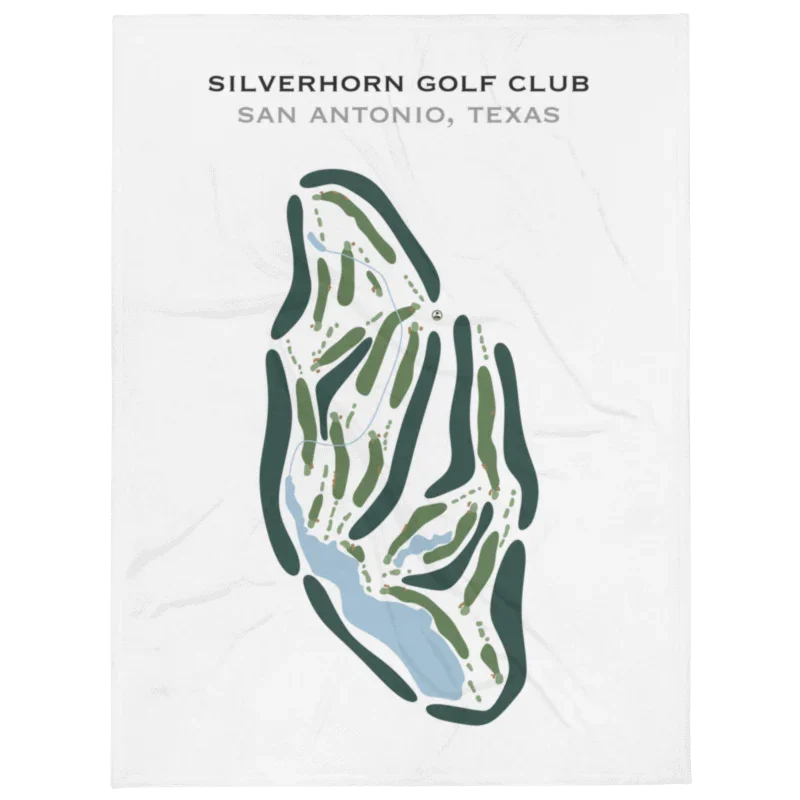 Silverhorn Golf Club, San Antonio, Texas - Printed Golf Courses