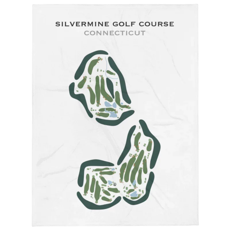 Silvermine Golf Course, Connecticut - Printed Golf Courses