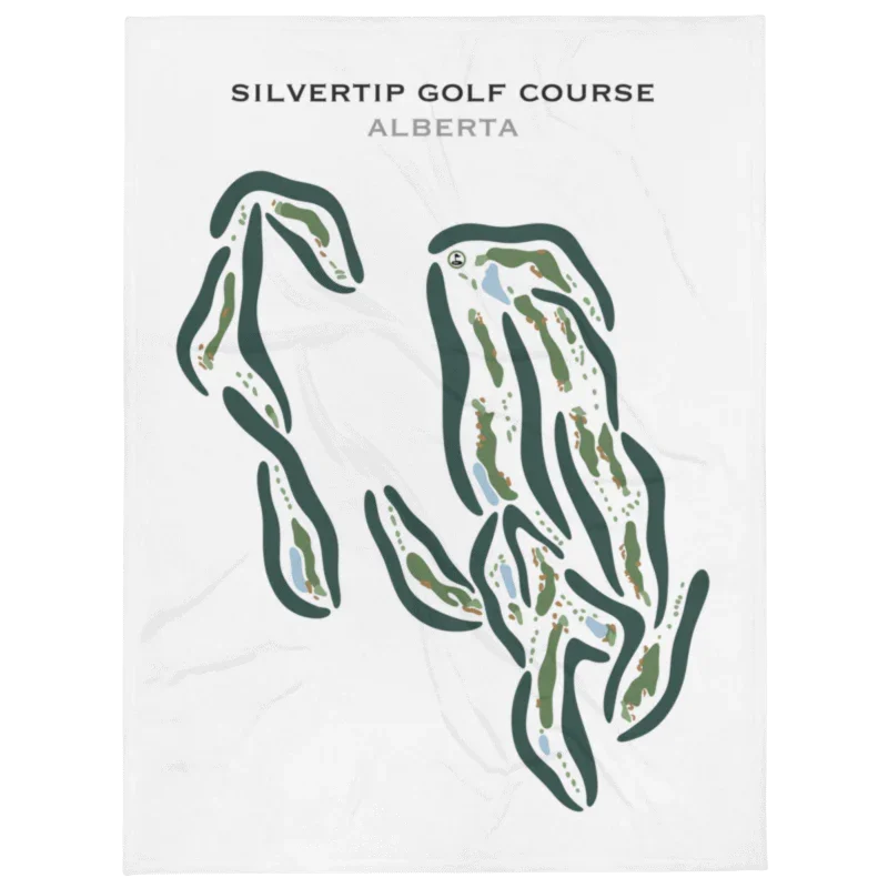 Silvertip Golf Course, Alberta - Printed Golf Courses