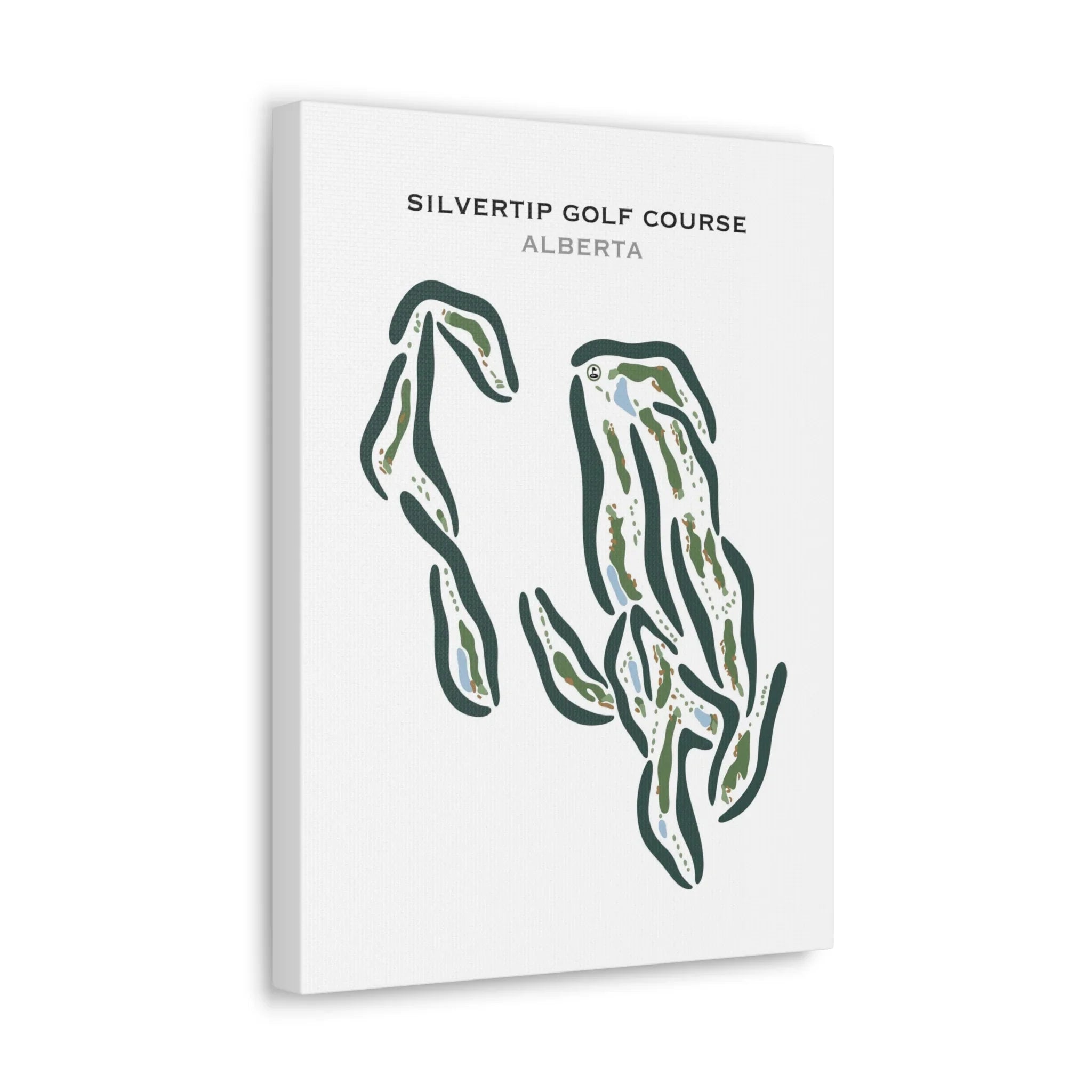 Silvertip Golf Course, Alberta - Printed Golf Courses