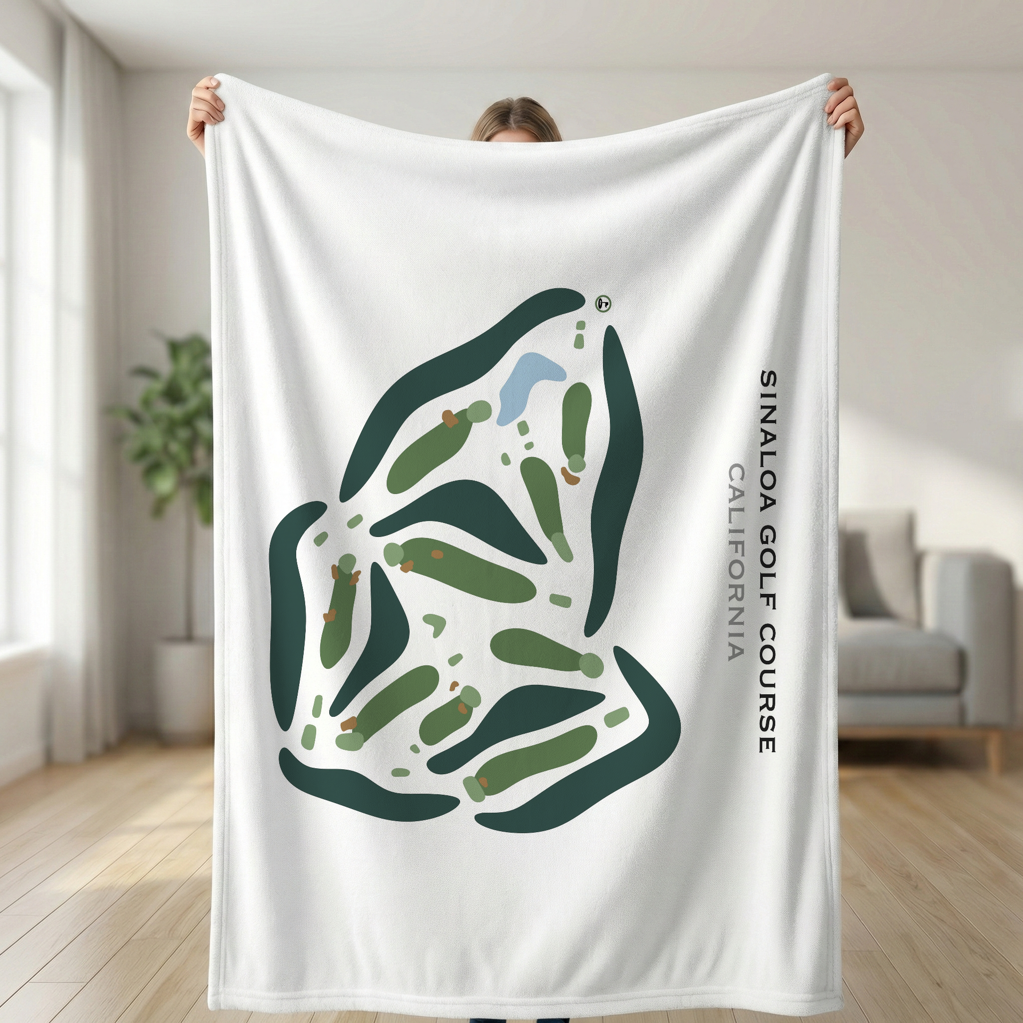 Sinaloa Golf Course, California - Printed Golf Courses