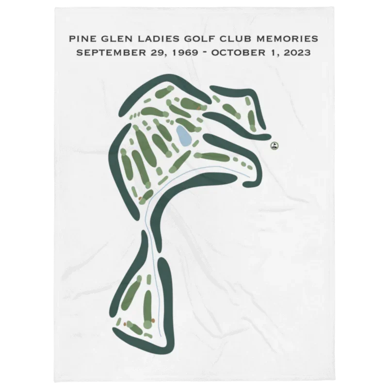 Pine Glen Ladies Golf Club Memories, September 29, 1969 - October 1, 2023 - Printed Golf Courses