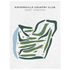 Sistersville Country Club, West Virginia - Printed Golf Courses