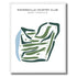 Sistersville Country Club, West Virginia - Printed Golf Courses