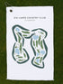 Six Lakes Country Club, Florida - Printed Golf Courses