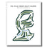 Six Mile Creek Golf Course, South Dakota - Printed Golf Course