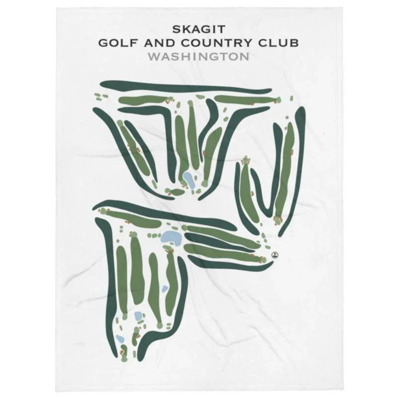 Skagit Golf & Country Club, Washington - Printed Golf Course