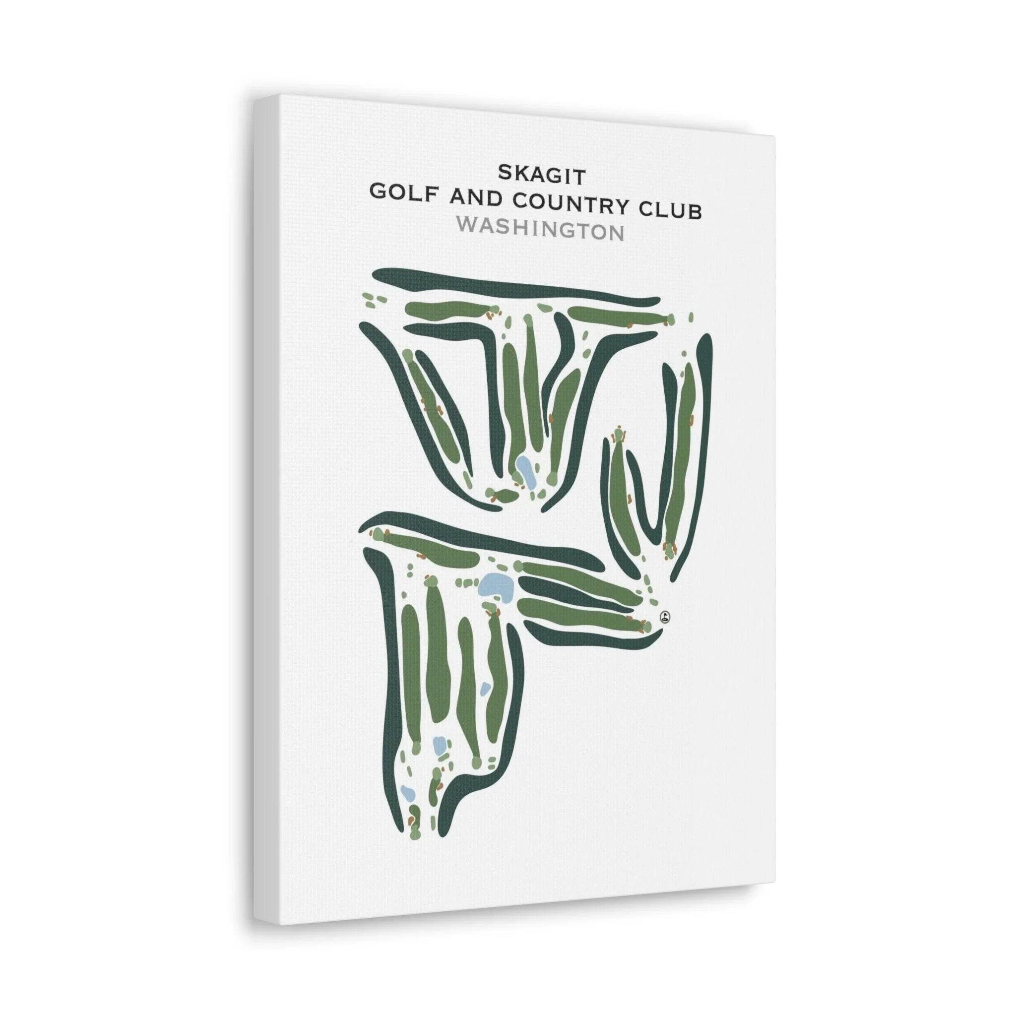 Skagit Golf & Country Club, Washington - Printed Golf Course