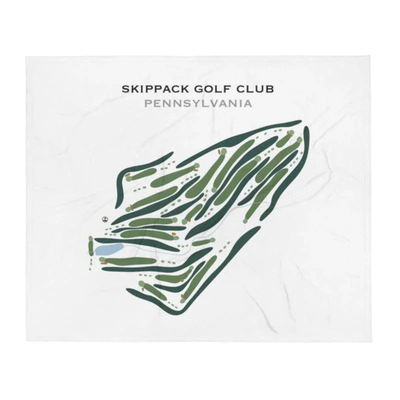 Skippack Golf Club, Pennsylvania - Printed Golf Courses