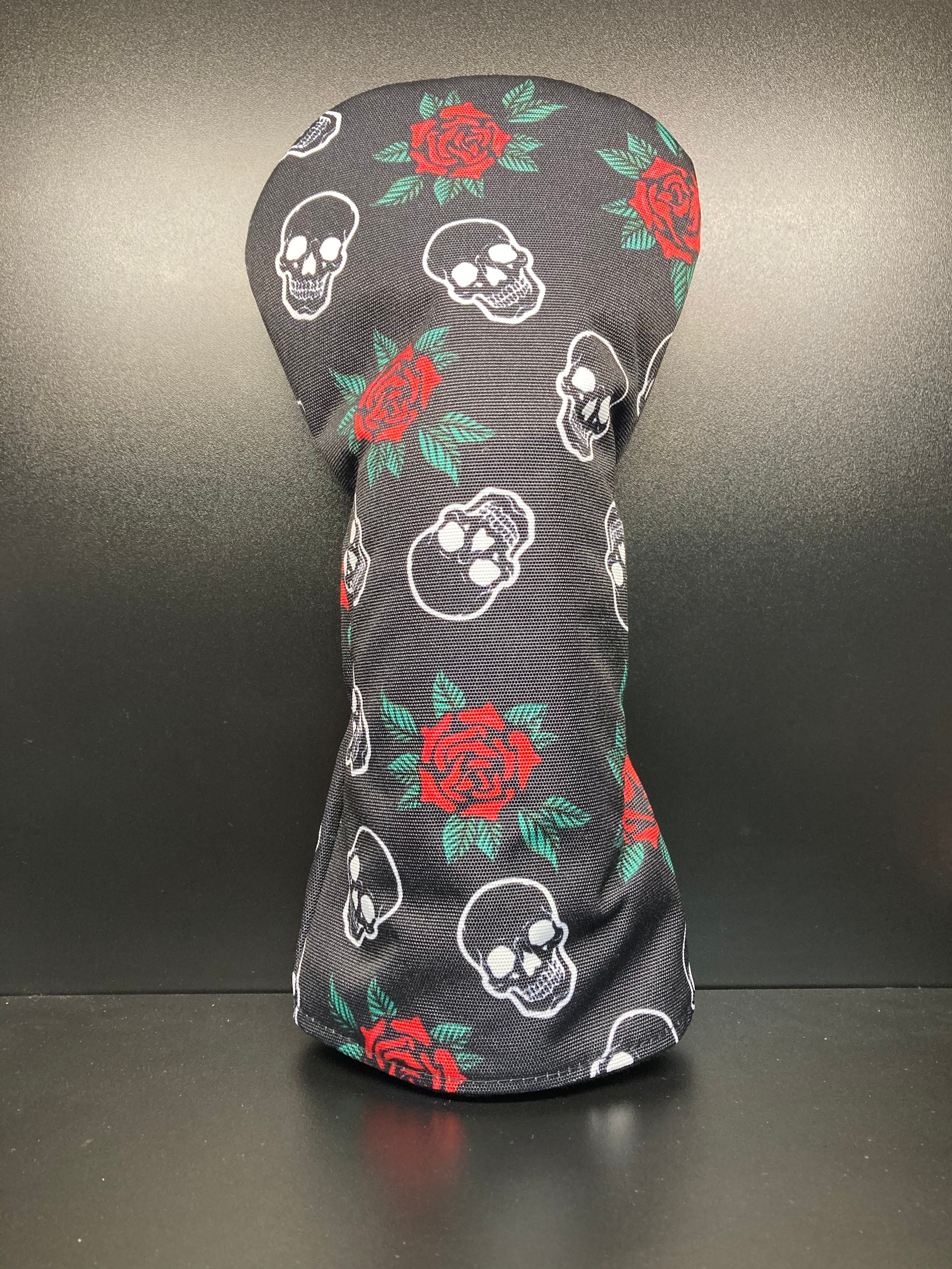 Skulls & Roses Canvas Headcover