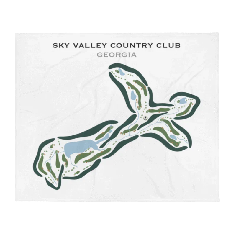 Sky Valley Country Club, Georgia - Printed Golf Courses