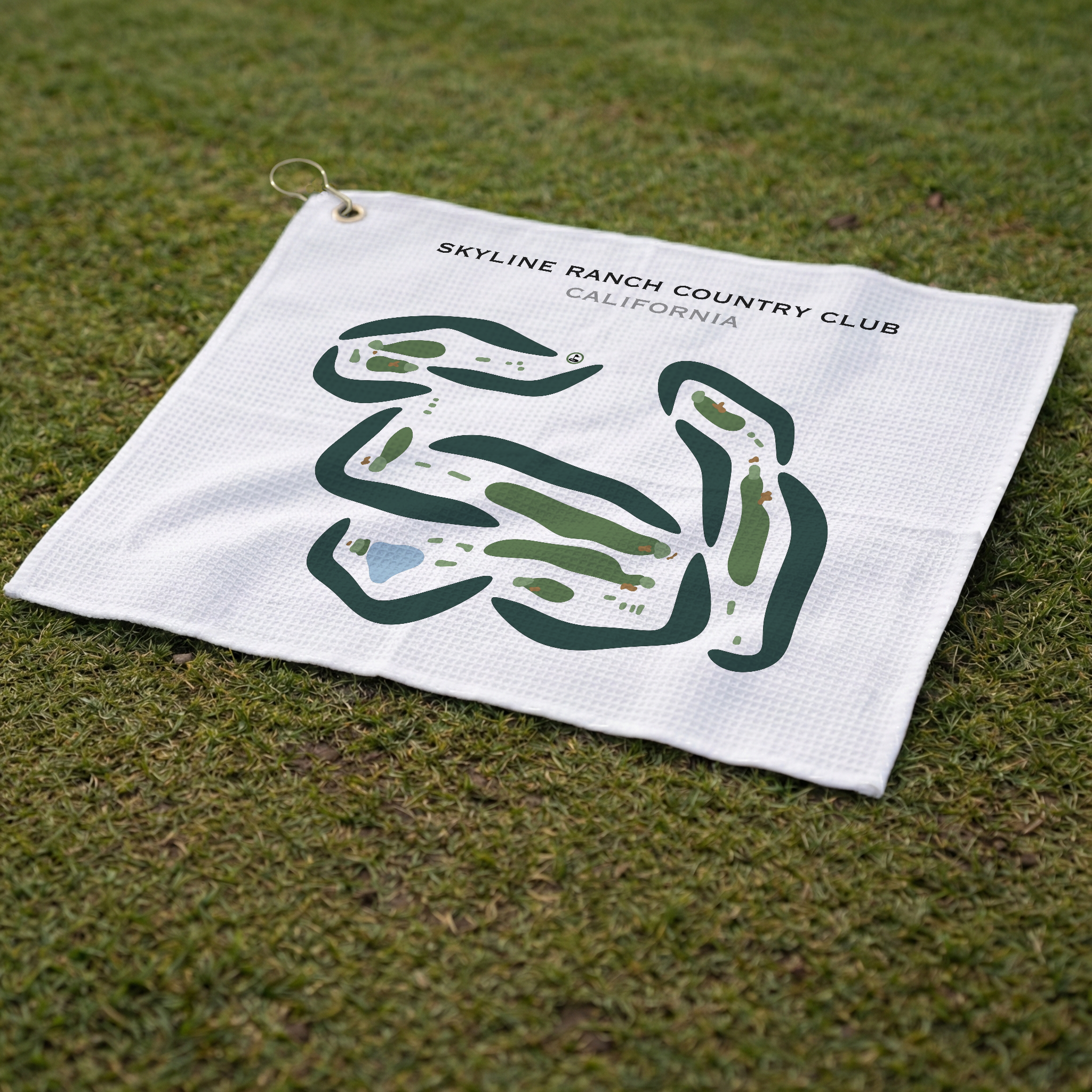 Skyline Ranch Country Club, California - Printed Golf Courses