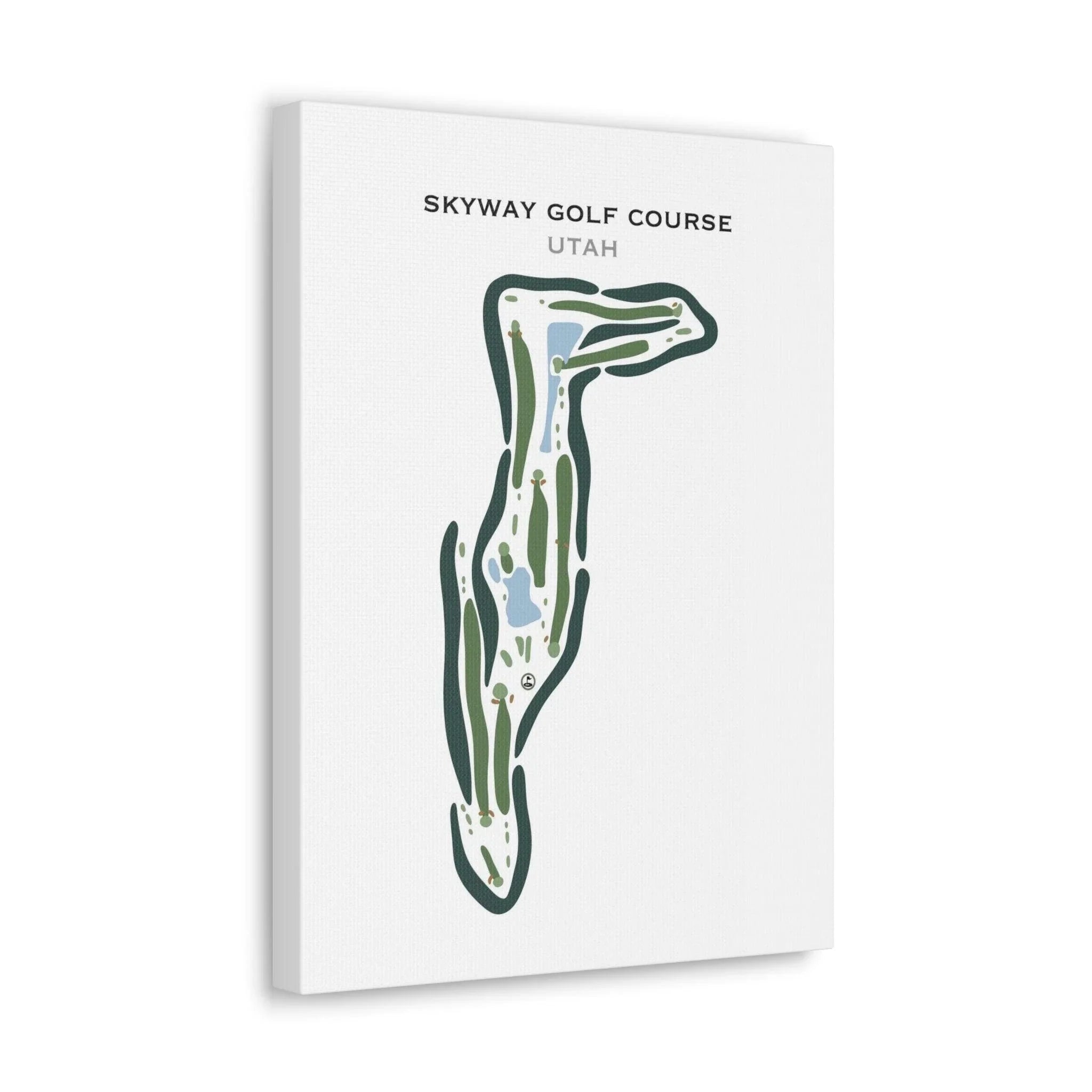 Skyway Golf Course, Tremonton Utah - Printed Golf Courses