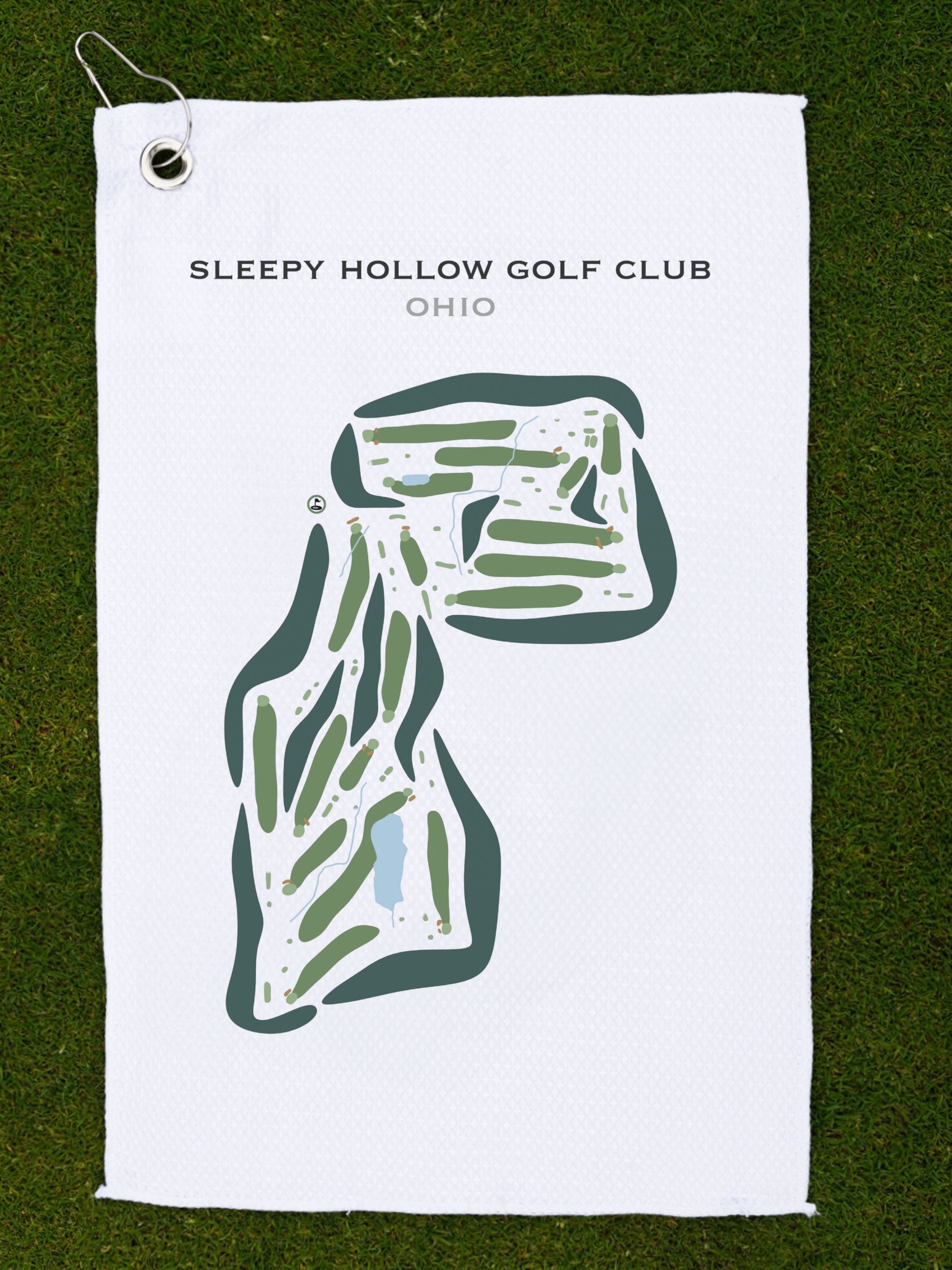 Sleepy Hollow Golf Course - Alliance, Ohio - Printed Golf Courses