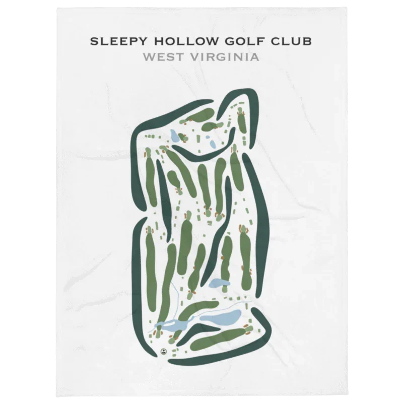 Sleepy Hollow Golf Club, West Virginia - Printed Golf Courses
