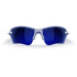 White Sling Blade Prescription Polarized Polycarbonate Sunglasses