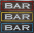 Slot Machine BAR BAR BAR Glitter Ball Marker & Hat Clip by ReadyGOLF