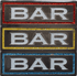 Slot Machine BAR BAR BAR Glitter Ball Marker & Hat Clip by ReadyGOLF