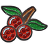ReadyGolf: Slot Machine Cherries Ball Marker & Hat Clip with Crystals
