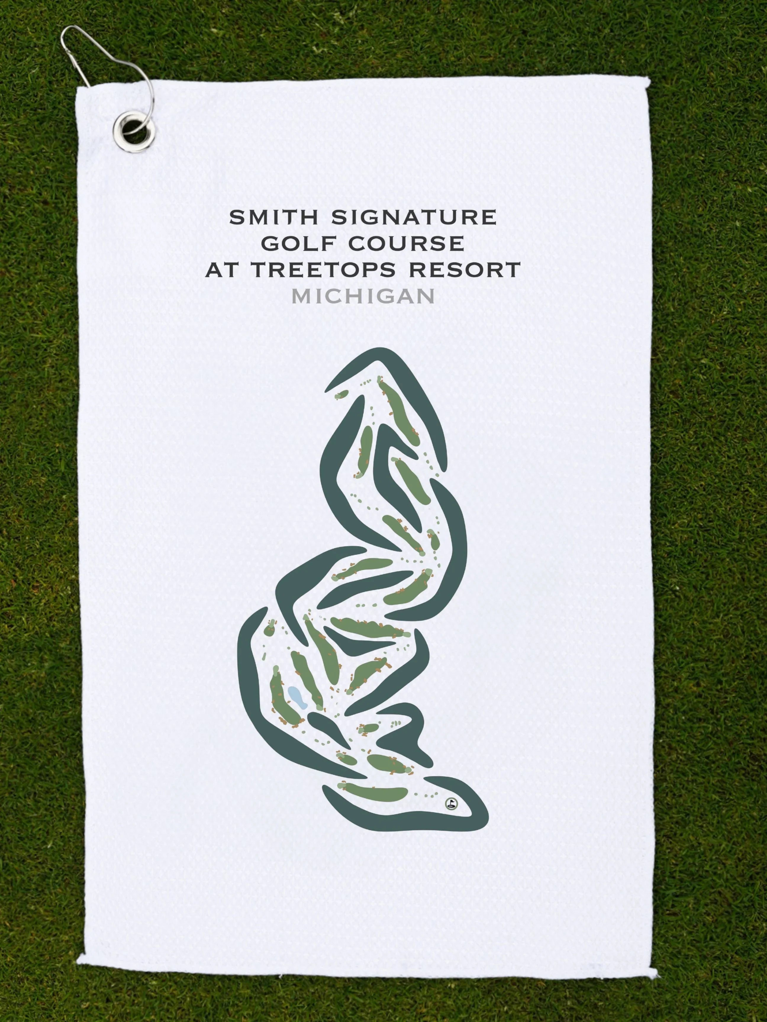 Smith Signature Golf Course at Treetops Resort, Michigan - Printed Golf Courses