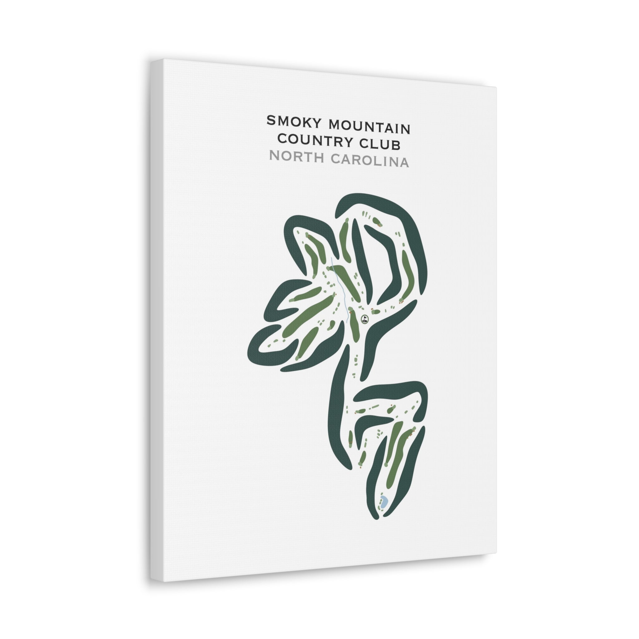 Smoky Mountain Country Club, North Carolina - Printed Golf Courses