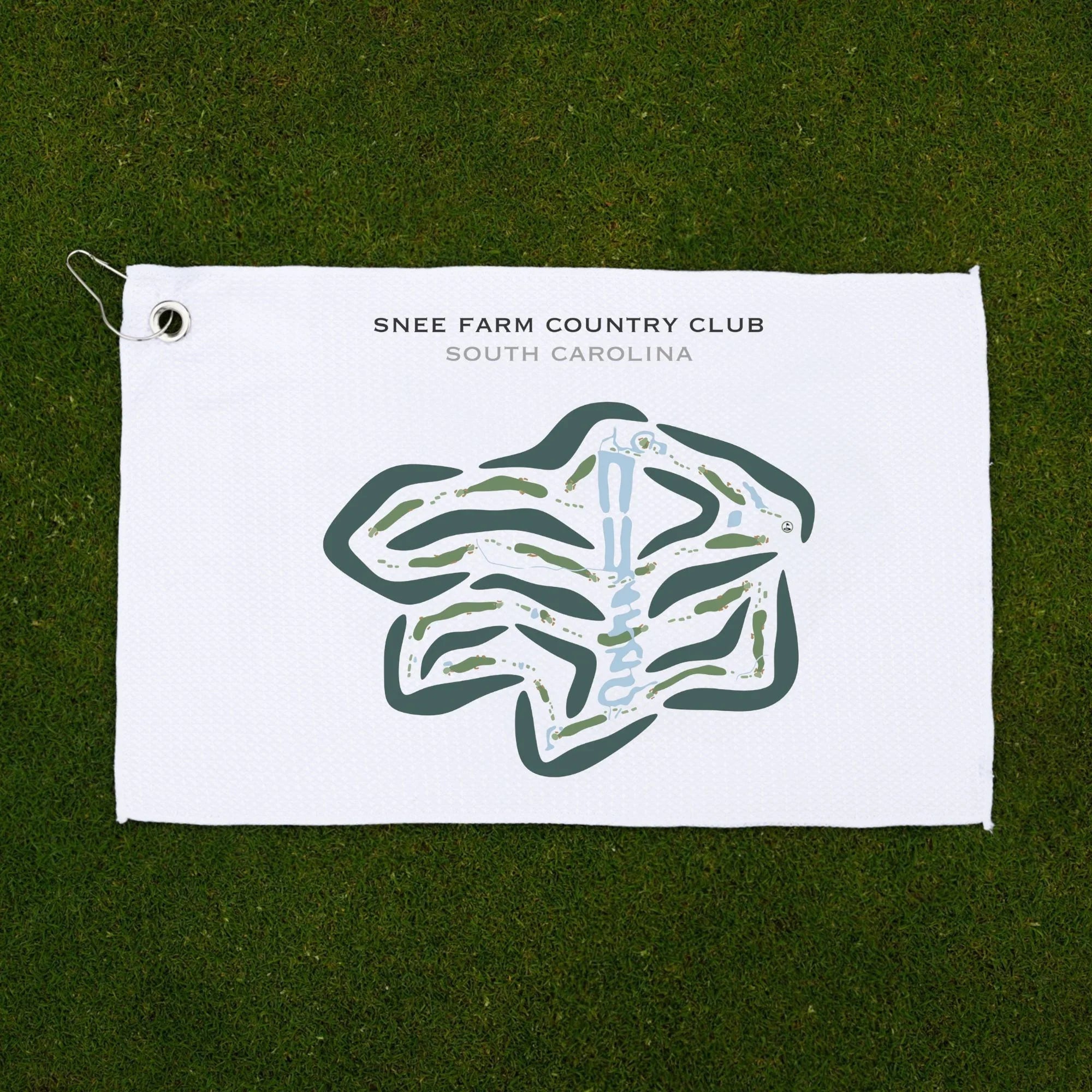 Snee Farm Country Club, South Carolina - Printed Golf Course