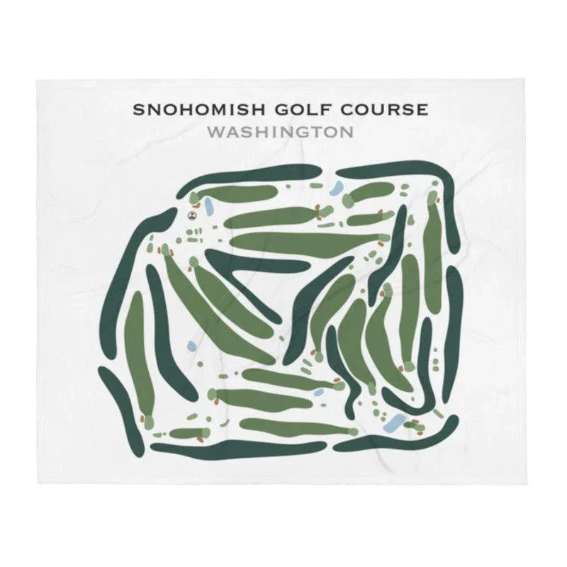 Snohomish Golf Course, Washington - Printed Golf Course