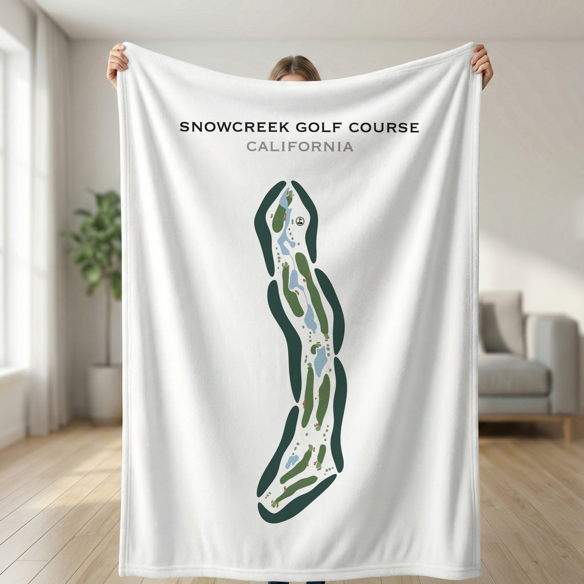 Snowcreek Golf Course, California - Printed Golf Courses