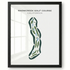 Snowcreek Golf Course, California - Printed Golf Courses